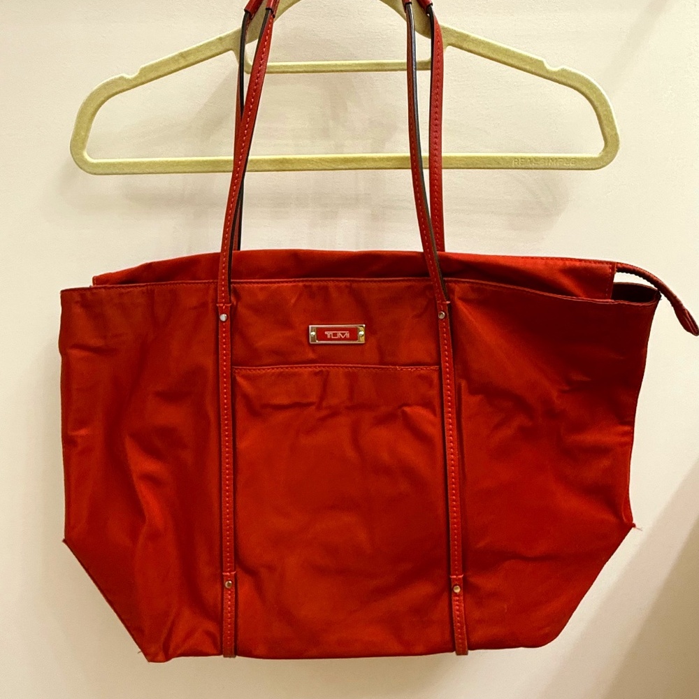 Tumi Voyageur Tote Orange handbag